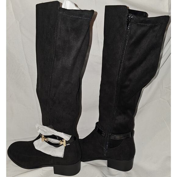 Karen Scott Stanell Buckled Riding Boots - Picture 3 of 6